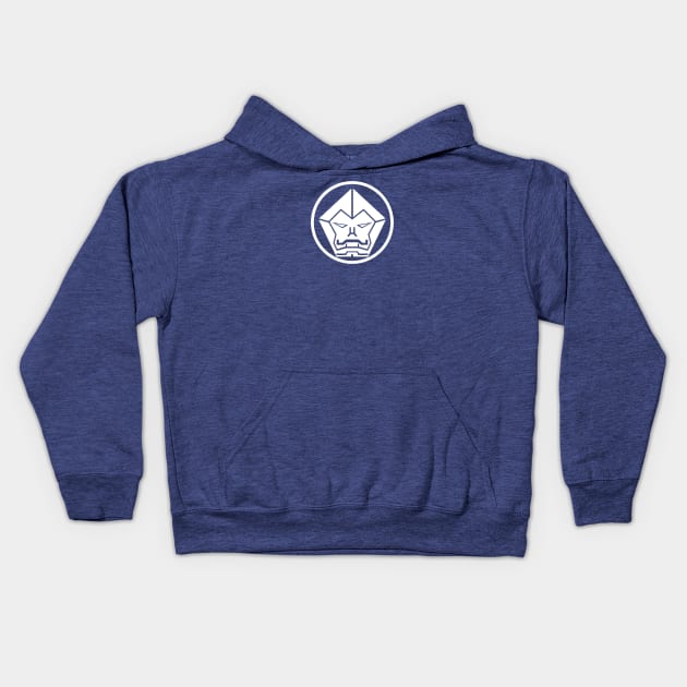 Galaxy Ginga Blue Kids Hoodie by Javier Casillas